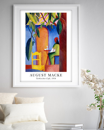 Plakat reprodukcja August Macke 'Türkisches Cafe', Well Done Shop