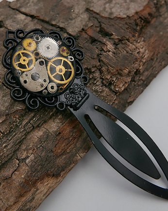 Zakładka do książki - steampunk 41, Zegarynki
