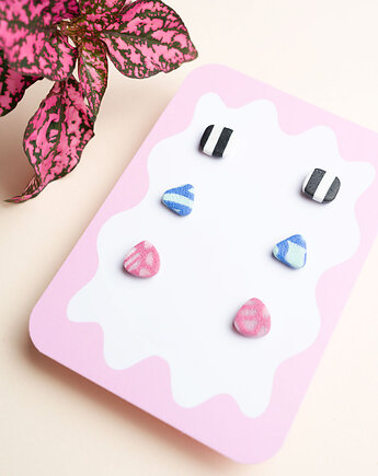 Zestaw 3 par małych sztyftów, Dwie Gliny