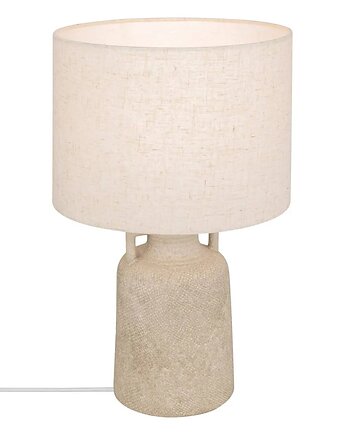 Lampa stołowa szaro-beżowa Gibus 45,5 cm, MIA home