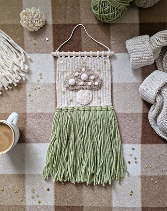 Makatka z motywem grzybka, Justyna Plecie