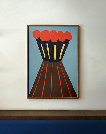 Plakat 'Volcano', Katarzyna Mizera