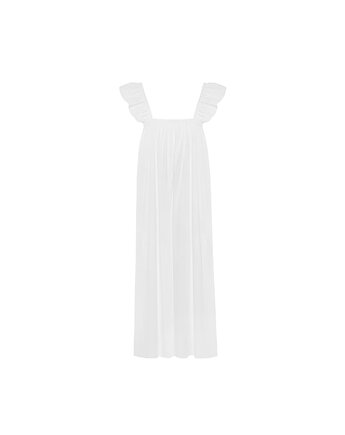 GERALDINE dress white, makotaistudio