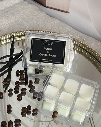 Vanilla & Coffee Beans- wosk sojowy do kominka 66g (wybierz zapach), Coccola JEWELLERY