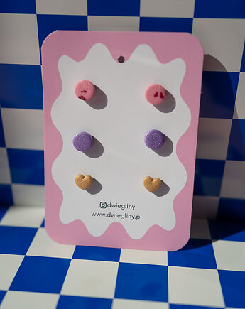 Zestaw 3 par małych sztyftów, Dwie Gliny