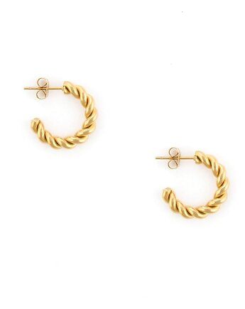 Kolczyki plecione półkoła, Kulka Bransoletki