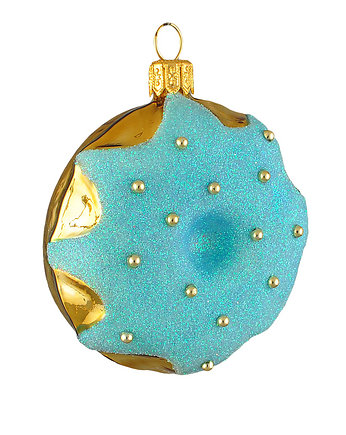 Pączek z błękitną polewą, Max Glass Ornaments