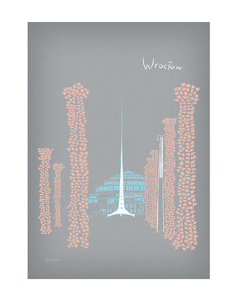 Plakat A4 Wrocław Hala Stulecia, Gliniana Kura