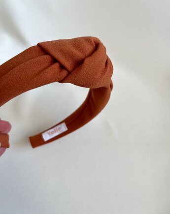 Ruda opaska do włosów supełek Red Fox, Volie Line