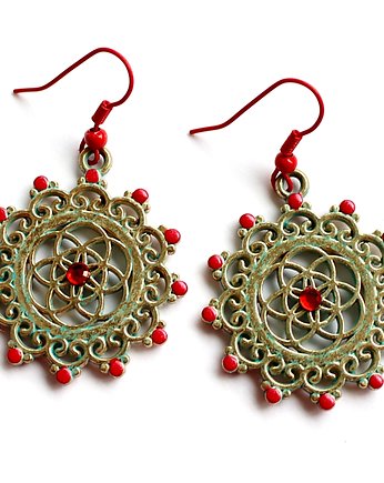 Seed of Life kolczyki, KEIT