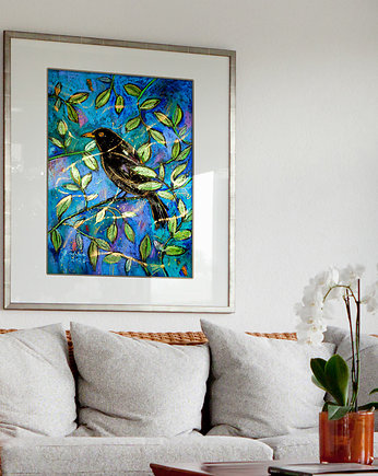 Kos - plakat 50x70 cm, Katarzyna Radzka