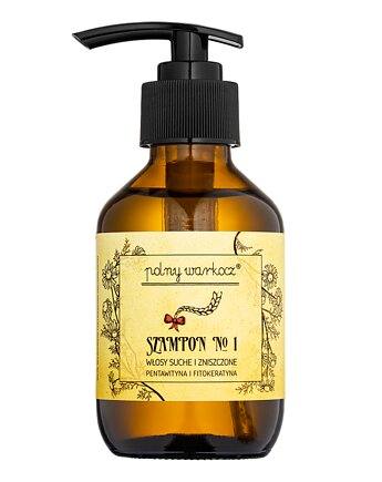 Polny Warkocz Szampon No 1 Włosy Suche i Zniszczone Pentawityna i Fitokeratyn, Polny Warkocz