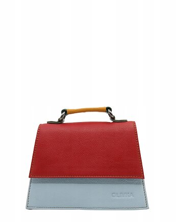 Torebka damska skórzana do ręki, na ramię, mała, oryginalna OLIVKA, Olivka Warsaw