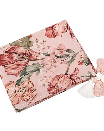 Otulacz bambusowy Tulips Coral 120x100 SM PZ, Bajkowe Wnetrza