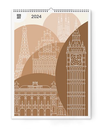 Kalendarz Miasta Europy 2024, Pracownia Och Art
