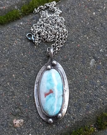 Larimar - wisiorek, po drugiej stronie lustra