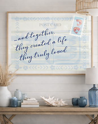 Plakat  Pocztówka, Project 8