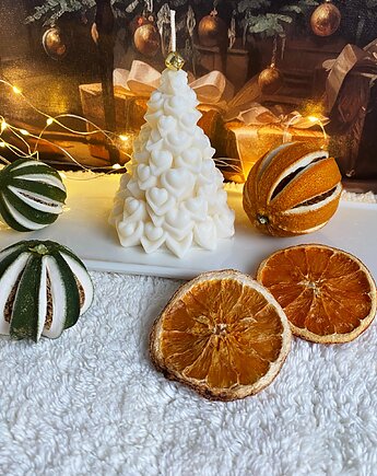 Świeca ekologiczna sojowa dekoracyjna "Christmas Tree " 100x84mm, Coccola JEWELLERY