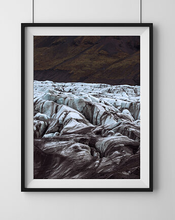 Lodowiec, Islandia, plakat, fotografia, plik cyfrowy, Katarzyna Angielska
