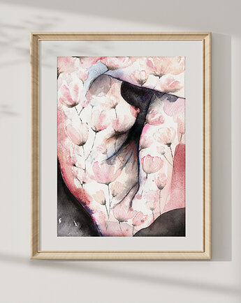 Ogród, wydruk 40x50cm, JUST ILUST Justyna Małczak