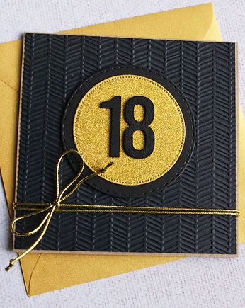 18-te urodziny : KARTKA URODZINOWA : glam, kaktusia