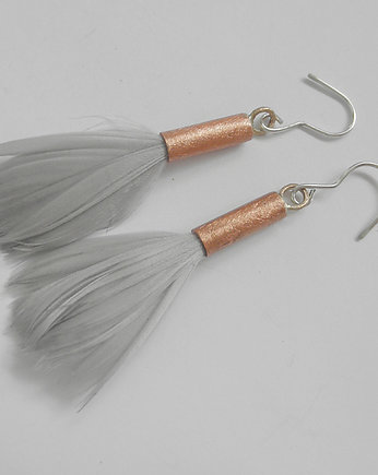 PIÓRKO kolczyki, Katarzyna Kaminska ART