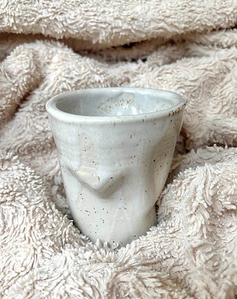 Kubek-gniotek ceramiczny "Sierpówka", MKEN