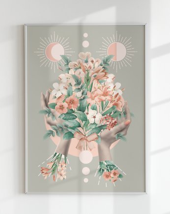 Plakat PREZENTOWNIK (KOLAŻ), OKAZJE - Prezent na 40 urodziny