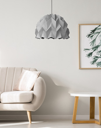 Lampa wisząca origami ICEFRUIT szara, Ynska
