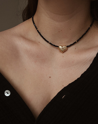 Naszyjnik Onyks Serce, Chmolowska Jewellery