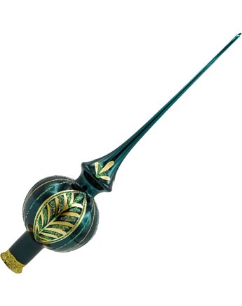 Czubek na choinkę: Brokatowy Liść, Syn Bombkarza