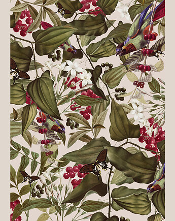 Plakat - Ogród No. 1, hint of time collage studio