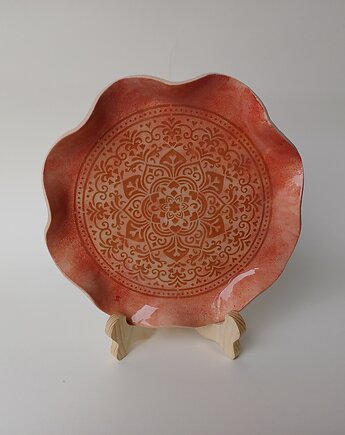 Talerz Ceramiczny Mandala, as ceramika