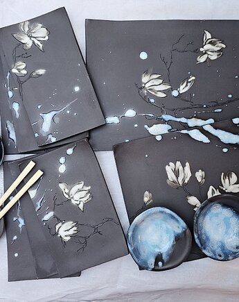 Zestaw do sushi dla 6 osób z dwoma paterami, Ewa Duszka