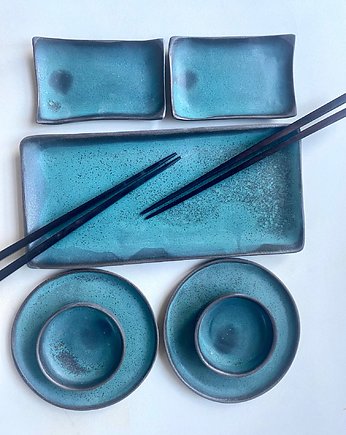 Zestaw Sushi dla 2 osob, Misa Pracownia Ceramiczna