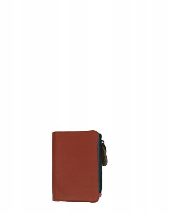 Portfel damski mały skórzany na prezent miejsce na banknoty monety OLIVKA, Olivka Warsaw