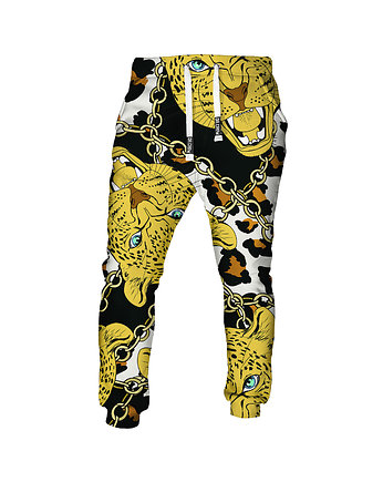 DR.CROW Spodnie Fullprint Leopard Spots, DrCrow