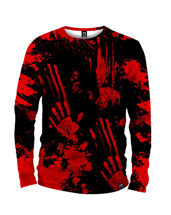 Koszulka Longsleeve Męska DR.CROW Zombie Black, DrCrow