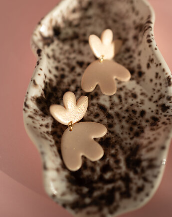 Wiszące kolczyki TULIPANY, Dwie Gliny