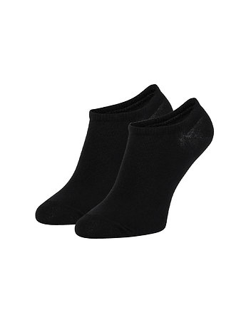 Czarne stopki, ciemne skarpetki stopki BASIC - BLACK CARBON, ZOOKSY