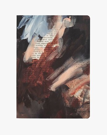 Vintage Poem - notatnik A5, bullet journal, dziennik, planer w kropki, Devangari Art