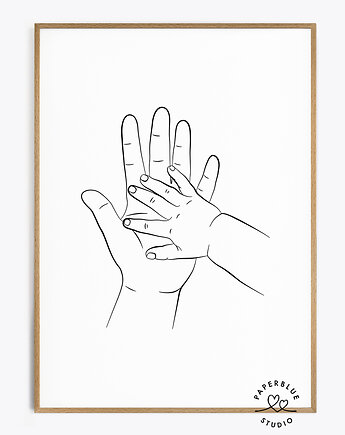 Dotyk Miłości No. 4, Paperblue Studio