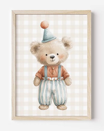 Plakat Na Ścianę Dla Dzieci Bajkowy Cyrk nr. 2, Dekoracjan