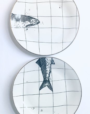 Ryby puzzle, arent plates