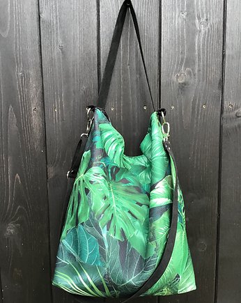 Torba hobo XXL - botanica, PRACOWNIA 166
