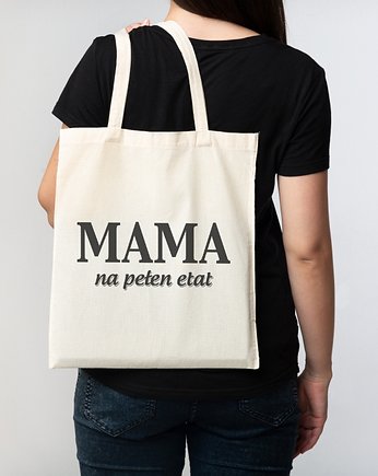 Torba bawełniana "Mama na pełen etat", Fotobloki and decor