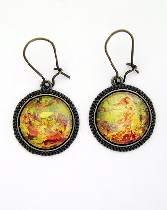 Kolczyki - Jesień, liście - wiszące, yenoo