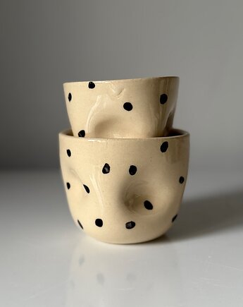 OUTLET Średnia czarka / gniotek, ewi_pottery