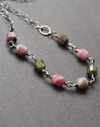 Naszyjnik Turmalinowe bryłki, fado