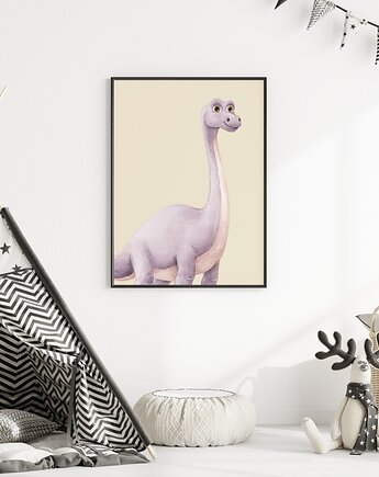 Plakat Dinozaur Dinozaury Na Ścianę Dla Dzieci, Magnetyczne Studio
